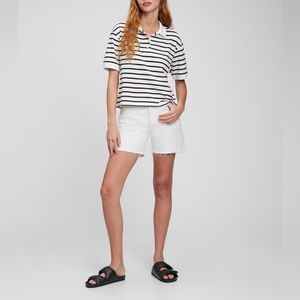 Gap Blue Pique Polo Shirt